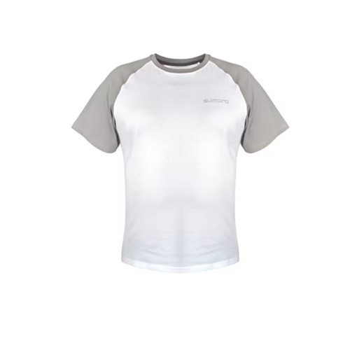 maglietta t shirt bianca shimano