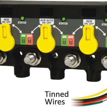 XD Flex 2 Triple - (Relay/VSR/Relay) w/Knobs - Flying Wires